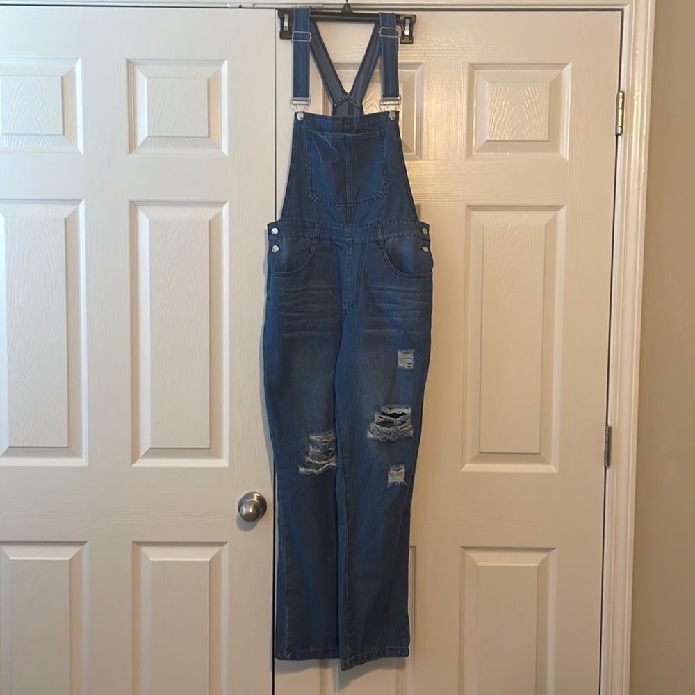 Denim Overalls